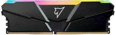Netac NTSRD4P32SP-08E Оперативная память Shadow, DDR4, 8GB (1x8GB), 3200MHz, CL16, DIMM, с радиатором, RGB, серый