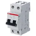 ABB S202 Автоматический выключатель 2P 10A (D) 6kA