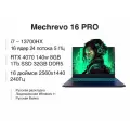Игровой ноутбук Mechrevo 16 PRO RTX 4070 140W, intel Core i7 13700HX, 32GB DDR5, 1TB SSD