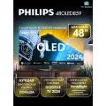 Телевизор 48 Philips 48OLED859, OLED EX, 4K UHD, Google TV, Ambilight