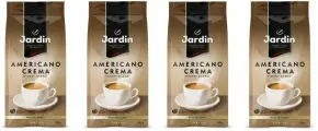 Кофе в зернах Jardin Americano Crema, 250 гр. х 4 шт.