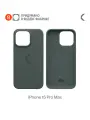 Силиконовый чехол COMMO Shield Case для iPhone 15 Pro Max, с поддержкой беспроводной зарядки, Тёмно-серый