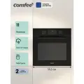 Встраиваемый электрический духовой шкаф Comfee CBO733AGB, 70 л, 59.5 см, 11 режимов, аэрогриль, пицца, очистка паром