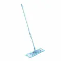 Швабра эконом с насадкой Vetta телескоп.70-120см (микрофибра, мет/пластик) )