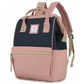 Рюкзак Himawari 9001 розовый с синей вставкой