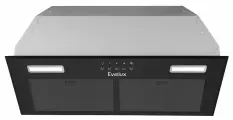 Вытяжка телескопическая Evelux Framtida 90 B, 750 куб. м/час, ширина 72.5 см, черный,