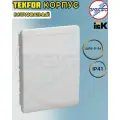 Щит встраиваемый пластиковый ИЭК Tekfor ЩРВ-П-54 54м белый IP41 (01-02-085) TF5-KP13-V-54-41-K01-K01