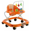 Ходунки весело шагать SRA18 оранжевый пластиковые колеса