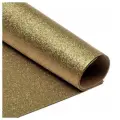 Magic4Hobby Фоамиран для декорирования глиттерный MG.GLIT, 30 см, 10 шт., темно-золотой H012