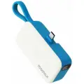 Внешний аккумулятор 5000mAh Momax 1- Power Mini Синий брелок