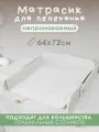 Матрас для пеленального столика 72*64 см
