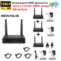 Беспроводной HDMI передатчик и приёмник 1080P | Передача до 200 м, поддержка ИК-пульта и RJ45