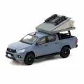 Машинка Tarmac Works 1/64 Toyota Hilux Grey Diecast Scale Model Car
