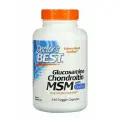 Хондропротекторы для суставов и связок Doctor's Best Glucosamine Chondroitin Msm with OptiMSM, 240 капсул