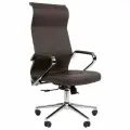 Кресло руководителя Chairman 702 Россия экопремиум коричневый