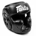 Шлем Fairtex HG13 black (Lace Up) XL