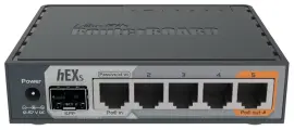 Маршрутизатор Mikrotik 10/100/1000M 5PORT HEX S RB760IGS