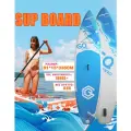 Сапборд GQ Sup RD 335, двухслойный, надувной, с веслом, синий, 335 см