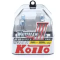 Лампа автомобильная галогенная KOITO Whitebeam III H27W/2 P0729W 4000K 12V 27W H2/H27W/2 4000K 2 шт.