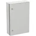 Шкаф IP54 600х400х155мм светло-серый с монтажной платой Арсенал ЩМП07