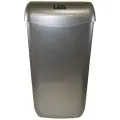 Мусорное ведро для кухни ванной комнаты туалета подвесное серое LIME, 11 литров