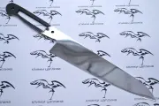 Кованый Клинок Шеф - Фуллтанг/кухонный из стали х12мф /под накладки