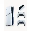 Игровая приставка PlayStation 5 Slim, с дисководом, 1 ТБ, два геймпада + зарядная станция