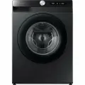 Узкая стиральная машина Samsung WW80AG6S28ABLP, 8 кг, с электронным управлением, инверторным мотором, черный