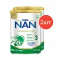 Молочная смесь NAN 3 на козьем молоке 400г 2 шт