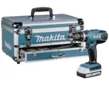 Дрель-шуруповерт аккумуляторная ударная Makita HP488D009, отвертка 18B