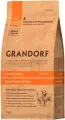 Сухой корм GRANDORF SINGLE GRAIN JUNIOR MEDIUM & MAXI LAMB & TURKEY, низкозерновой, для юниоров средних и крупных пород, беременных и кормящих сук, с ягненком и индейкой, 1 кг