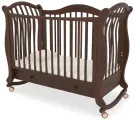 Кроватка для новорожденного GANDYLYAN К-2002-31 Габриэлла Люкс (орех)