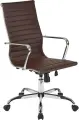Кресло BN-Y-EChair-711 TPU к/з коричнев, хром