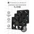 Комплект вентиляторов для корпуса 3 шт. Thermalright TL-G12B / 120x120x25 мм, 1500 об/мин, 24 дБА, PWM, черный / TRTLG12B