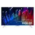43 Телевизор HAIER Smart TV S3, QLED, 4K Ultra HD, серебристый, смарт ТВ, Android