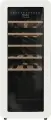 Винный шкаф однокамерный TESLER CWC-248 вместимость: 24 бутылок, слоновая кость