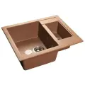 Кухонная мойка GranFest Quadro GF-Q610K терракот