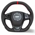 Руль 2107 анатомический Барс GT экокожа черный лак красная отметка 2101-07 / Нива 2121-2131 Урбан