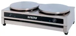Блинница Viatto Commercial HCM-2, блинный аппарат, электроблинница