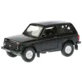 ТЕХНОПАРК Lada 4X4 (LADA4X4-BK/RD) 1:32, 12 см, черный