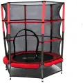 Батут с защитной cеткой Perfetto Sport﻿ 5 диаметр 1,4 м красный СГ000000538