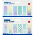 Закладки для книг магнитные, GRADIENT, набор 12 шт, 60x20 мм, BRAUBERG, 113170 Набор - 4 шт.
