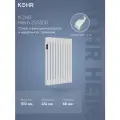 Стальной трубчатый радиатор Kohr Heim 2052/10 секций с боковым подключением 3/4