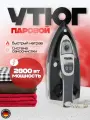 Утюг Hoffmans, паровой, с системой самоочистки, антипригарное покрытие, 2800 Вт
