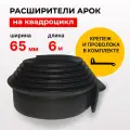 Расширители арок на квадроцикл - 65 мм 6 метров, полный комплект