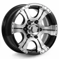 Колесный диск K&K Байконур 8x16 5*139.7 ET0 DIA110.1 Алмаз черный