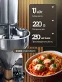 Аппарат формовочный для производства фрикаделек Crazy Pan CP-MBM280, 1.1 кВт, 220В, 230 шт/мин