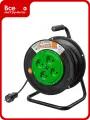 Удлинитель на катушке силовой TDM ELECTRIC Народный 4 гнезда ПВС 4000 Вт б/з, 30м SQ1307-0543