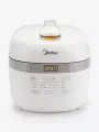 Мультиварка-скороварка Midea MPC-6004, 1000 Вт, антипригарная чаша Daikin 5 л, 13 автопрограмм, отложенный старт до 24 ч, LED дисплей, сенсорное управление, белый