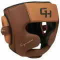 Боксерский шлем GREEN HILL Force Full Face KK Коричнево-табачный